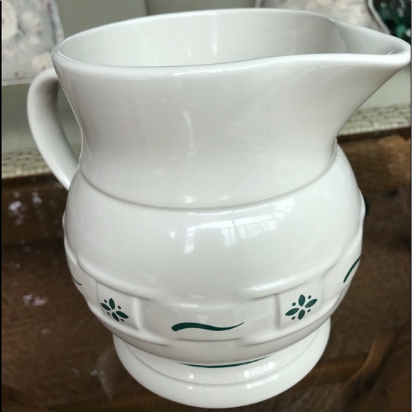 Longaberger Other - NEW - LONGABERGER 64 oz. PITCHER - HERITAGE GREEN